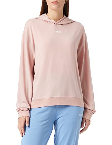 HUGO Damen Shuffle_Hoodie LOUNGEW Sweatshirt, Light/Pastel Pink687, XL EU von HUGO