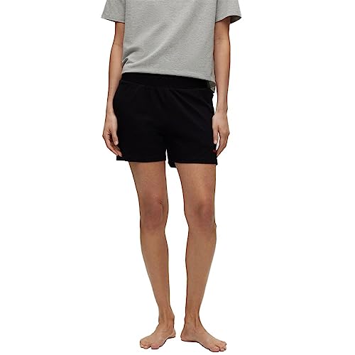 HUGO Damen Shuffle_Shorts Loungewear_Short, Black1, XXL EU von HUGO