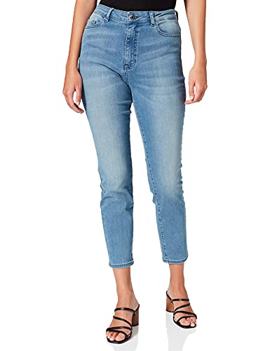 HUGO Damen Skinny Crop 1.0 Jeans, MediumBlue429, W30 von HUGO