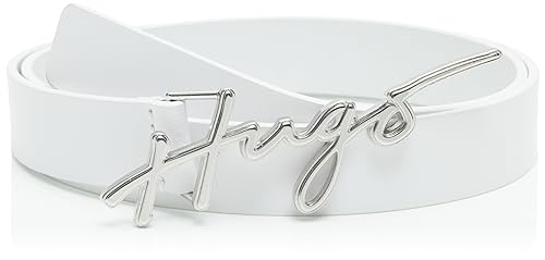 HUGO Damen Sue_sz25 BELT, Open White114, 95 EU von HUGO