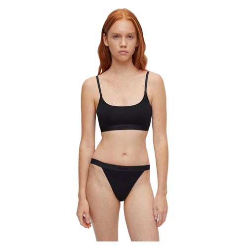 HUGO Damen Triplet Pure String, Open White121,XL von HUGO