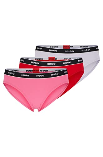 HUGO Damen Triplet Stripe Brief, Open Miscellaneous977, L EU von HUGO