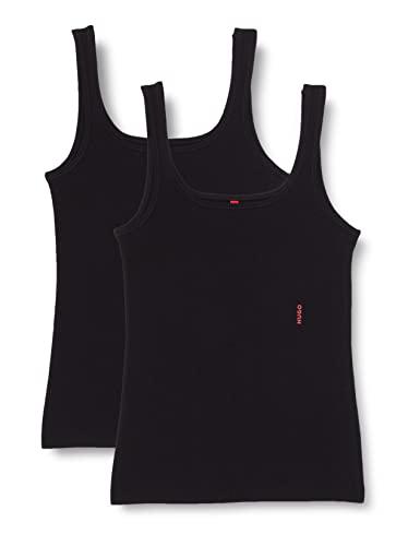 HUGO Damen Twin Vest Top, Black1, S EU von HUGO