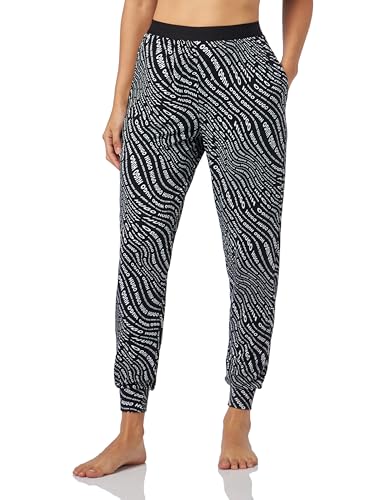 HUGO Damen Unite_Pants Printed Pyjama Pant, Open Miscellaneous964, M EU von HUGO