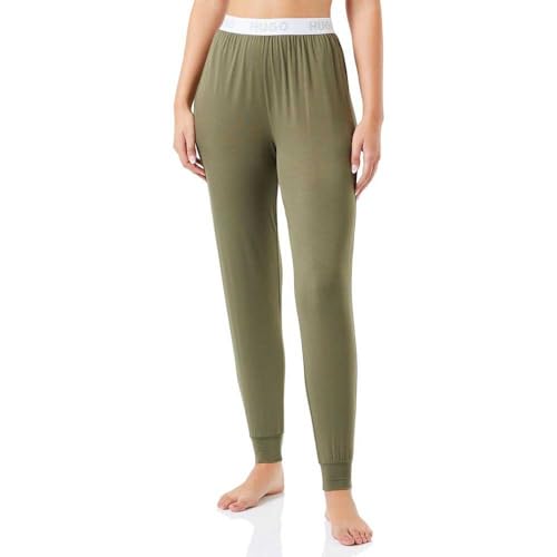 HUGO Damen Unite_Pants Pyjama Pant, Dark Green305, XS EU von HUGO