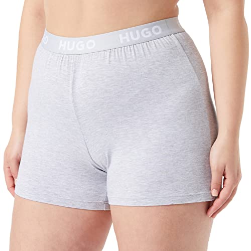 HUGO Damen Unite_Shorts Pyjama Short, Medium Grey33, M EU von HUGO