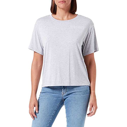 HUGO Damen Unite T-Shirt, Mittelgrau33,L von HUGO