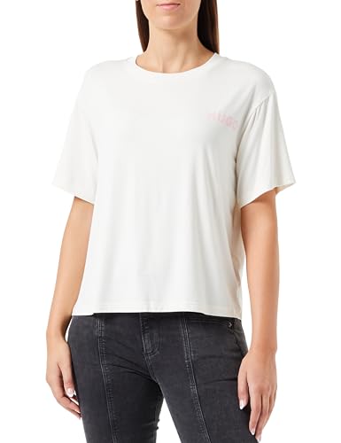 HUGO Damen Unite_t-Shirt Pyjama T Shirt, Open White110, 3XL EU von HUGO