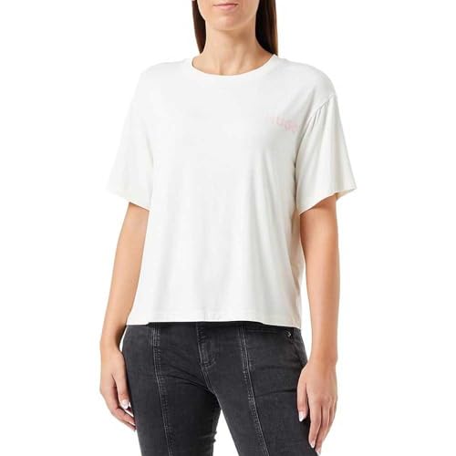 HUGO Pyjama T Shirt Damen,Open White110,S von HUGO