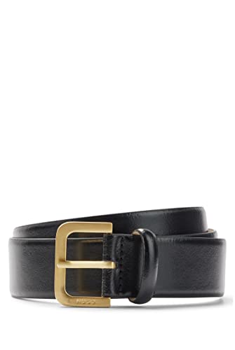 HUGO Damen Zana Belt 3.5 Cm G rtel, Black002, 80 EU von HUGO