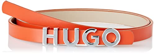 HUGO Damen Zula 1.5 Cm Belt, Dark Orange807, 90 EU von HUGO