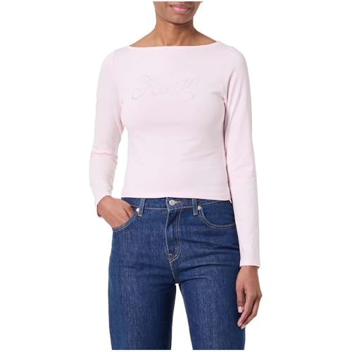 HUGO Dastja_B 10269541 01 Sweater Light/Pastel Pink684 M von HUGO