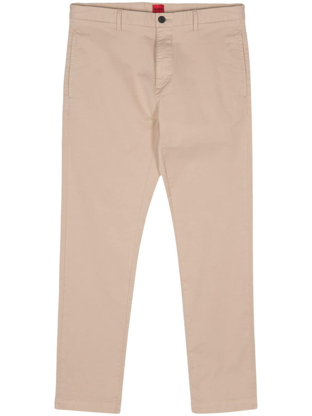 HUGO David Tapered-Hose aus Gabardine - Nude von HUGO