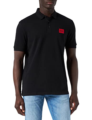 HUGO Herren Dereso222 Polohemd, Black001, M EU von HUGO