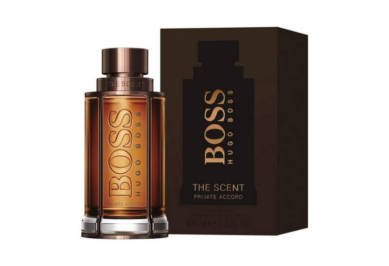 HUGO Eau de Toilette Hugo Boss Boss The Scent Private Accord Eau de Toilette für Herren von HUGO