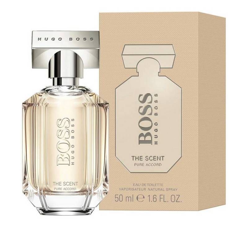 HUGO Eau de Toilette Hugo Boss The Scent Pure Accord Eau de Toilette für Damen von HUGO