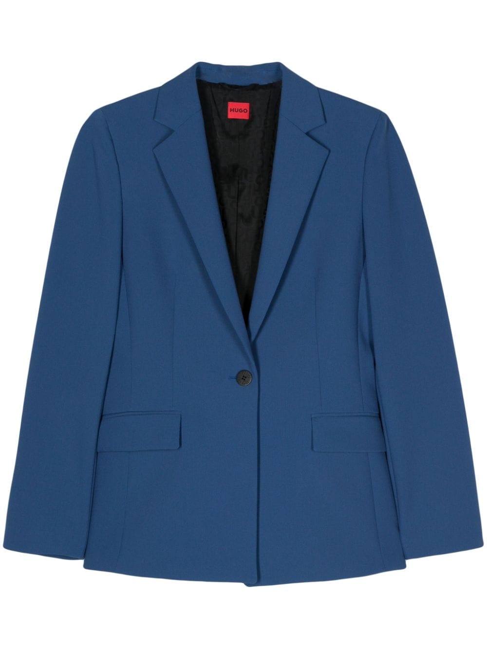 HUGO Einreihiger Atana Blazer - Blau von HUGO