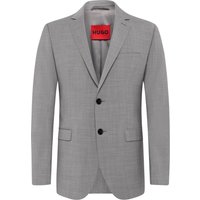 HUGO Einreihiges Sakko aus einem Wollmix mit Stretch, Extra Slim Fit in 52 von HUGO