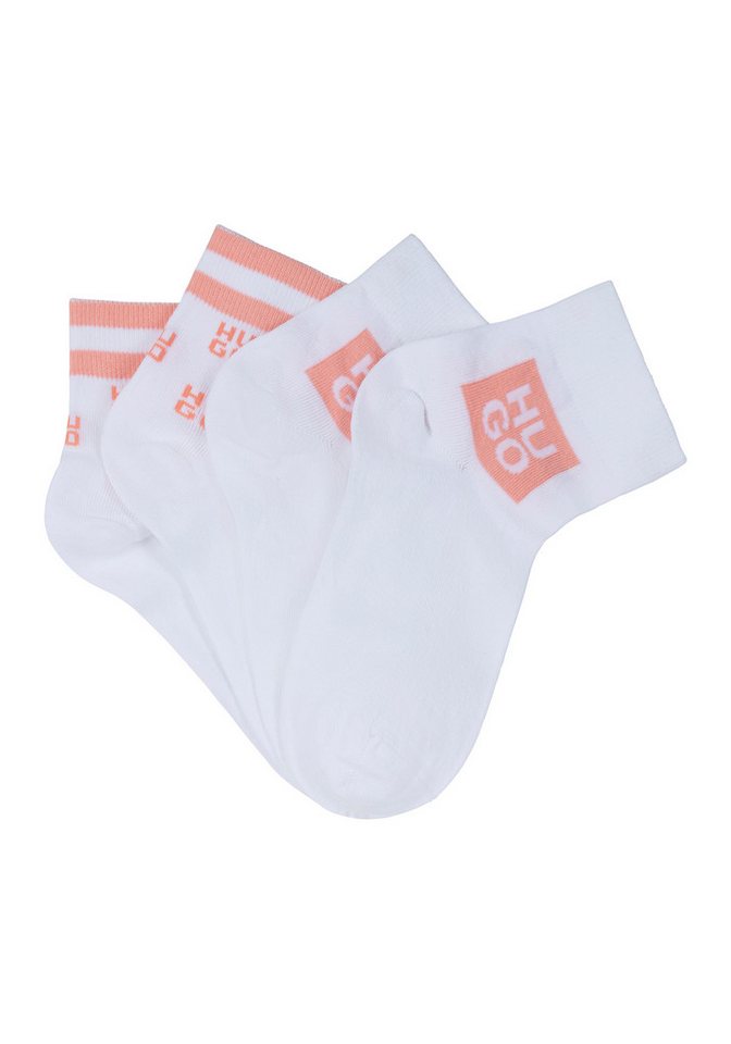 HUGO Freizeitsocken 2P SH STACKED CC W (Packung, 2er Pack) im 2er Set von HUGO