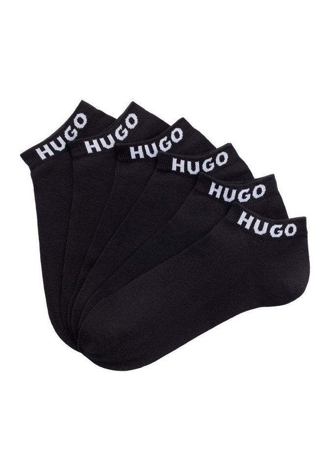 HUGO Freizeitsocken 3P AS UNI CC (Packung, 3er) mit Logostickerei von HUGO