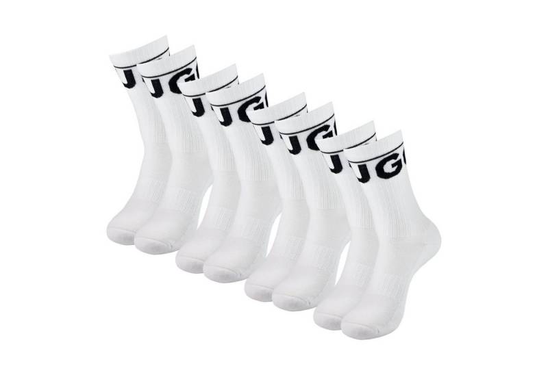 HUGO Freizeitsocken QS Rib Label CC (4-Paar) mit Markenschriftzug von HUGO