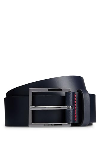 HUGO Herren Geek_Sz35 Belt, Dark Blue401, 100 von HUGO