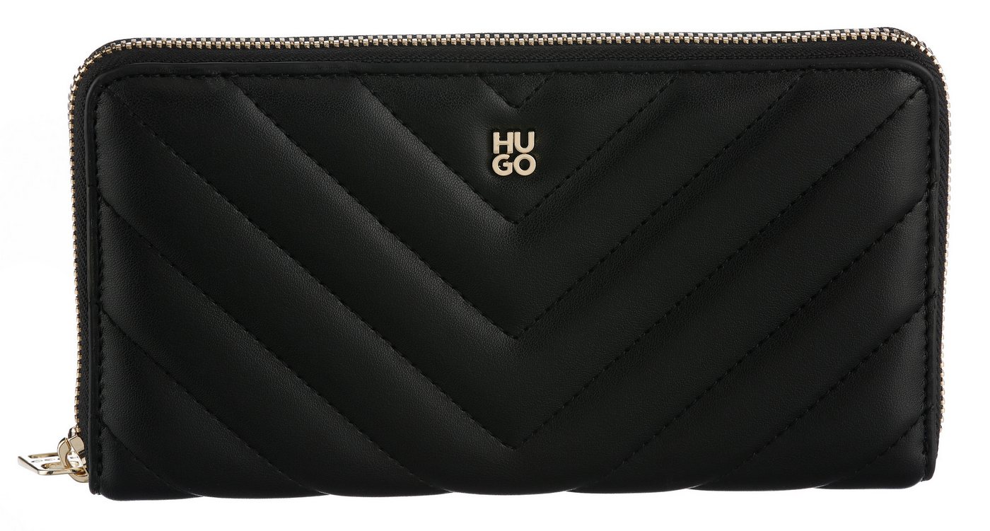 HUGO Geldbörse Chris, Damen Geldbeutel, Portemonnaie mit Reißverschluss-Innenfach von HUGO