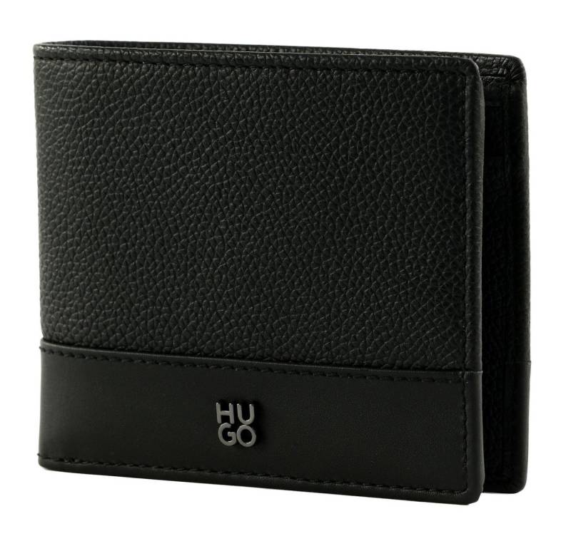 HUGO Geldbörse Trifold Wallet, aus echtem Rindsleder von HUGO
