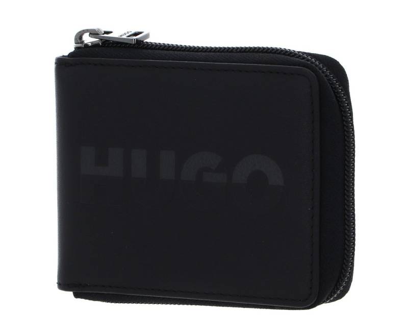 HUGO Geldbörse Zip Cardcase, aus echtem Ziegenleder von HUGO