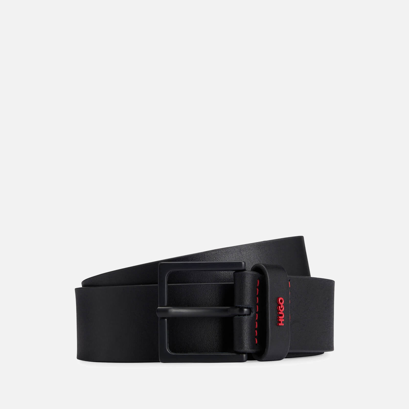 HUGO Giove Leather Belt - 110cm von HUGO Red