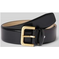 HUGO Gürtel mit Dornschließe Modell 'Zana' in Black, Größe 75 von HUGO
