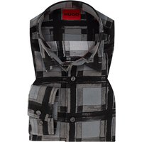 HUGO Herren Hemd grün kariert Straight Fit HUGO Herren Hemd grün kariert Straight Fit von HUGO