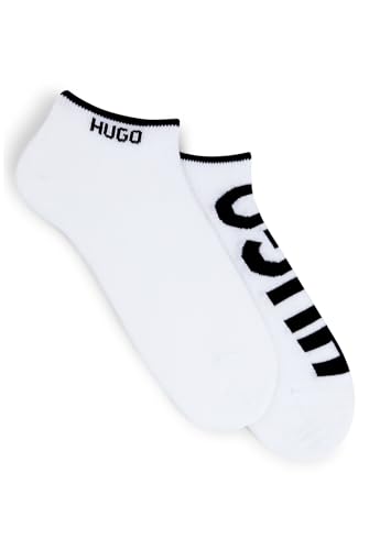 HUGO Herren 2p als logo Cc Sneakersocken, New - White100, 43-46 EU von HUGO