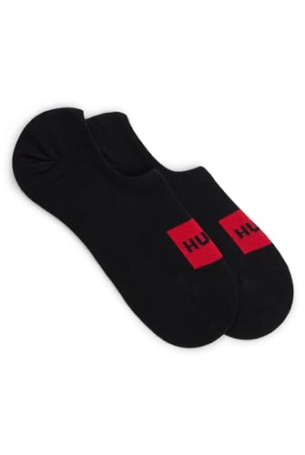 HUGO Herren 2p Low Cut Label Cc Sneakersocken, Black1, 43-46 EU von HUGO