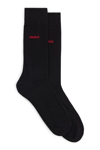 HUGO Herren 2p Uni Cc Herrensocken, New - Black1, 39-42 EU von HUGO