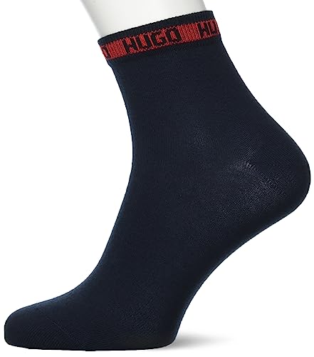 HUGO Herren 2p Sh Tape Cc Herrensocken, Dark Blue401, 43-46 EU von HUGO