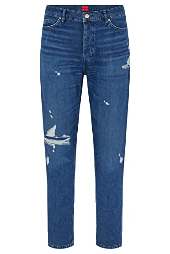 HUGO Herren 634 Jeans, Navy410, 32W / 32L EU von HUGO