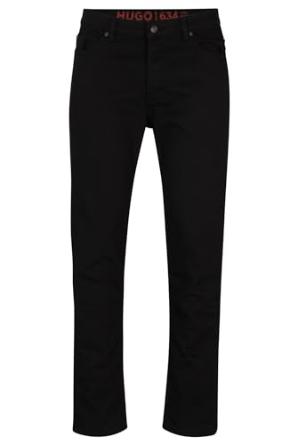 HUGO Herren 634 Jeans Trousers, Black1, 32W / 34L EU von HUGO