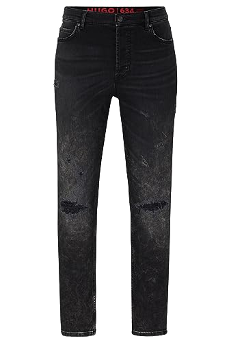 HUGO Herren 634 Jeans Trousers, Dark Grey22, 30W / 32L EU von HUGO