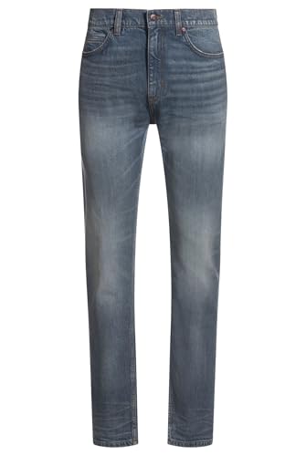 HUGO Herren 708 Slim-Fit Jeans aus bequemem grau-blauem Stretch-Denim Blau 29/32 HUGO Herren 708 Slim-Fit Jeans aus bequemem grau-blauem Stretch-Denim Blau 29/32 von HUGO