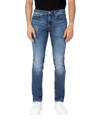 HUGO Herren 734 Blaue Extra Slim-Fit Jeans aus bequemem Stretch-Denim Blau 29/32 von HUGO