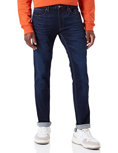 HUGO Herren 734 Blaue Extra Slim-Fit Jeans aus bequemem Stretch-Denim Dunkelblau 32/34 von HUGO