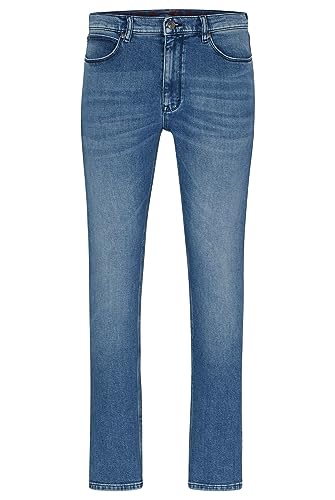 HUGO Herren 734 Jeans Trousers, Medium Blue420, 33W / 34L EU von HUGO