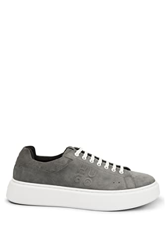 HUGO Herren Allen_Tenn_sd Sneakers Medium Grey32 42 von HUGO