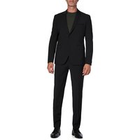 HUGO Herren Anzug schwarz Woll-Stretch von HUGO