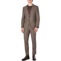 HUGO Herren Anzug beige meliert Slim Fit von HUGO