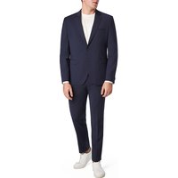 HUGO Herren Anzug blau Woll-Stretch von HUGO
