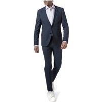 HUGO Herren Anzug blau Schurwoll-Stretch von HUGO