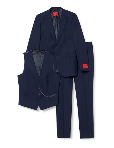 HUGO Herren Arti/Hesten234v1x Suit, Dark Blue405, 102 EU von HUGO