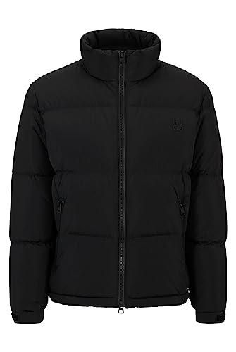 HUGO Herren Biron2341 Daunenweste, Black1, XL EU von HUGO